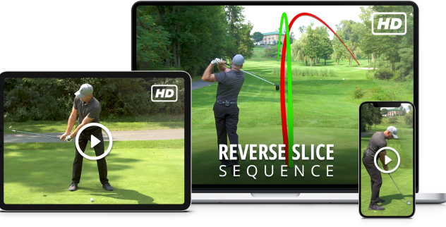 Image featuring Eric Cogorno's Reverse Slice Sequence training course, shown on a desktop, laptop, and mobile device.