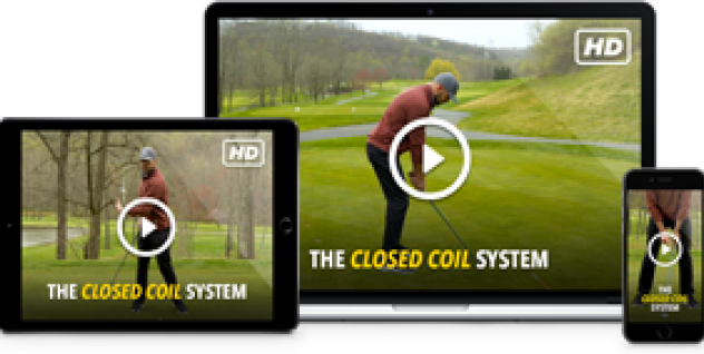 Image featuring Eric Cogorno's Closed Coil System training course, shown on a desktop, laptop, and mobile device.