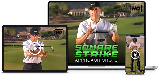 Image featuring Martin Chuck's Square Strike System training course, shown on a desktop, laptop, and mobile device.